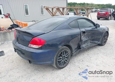 2006 Hyundai Tiburon Gt/Gt Limited/Se z USA, uszkodzony, nr VIN KMHHN65F66U221071